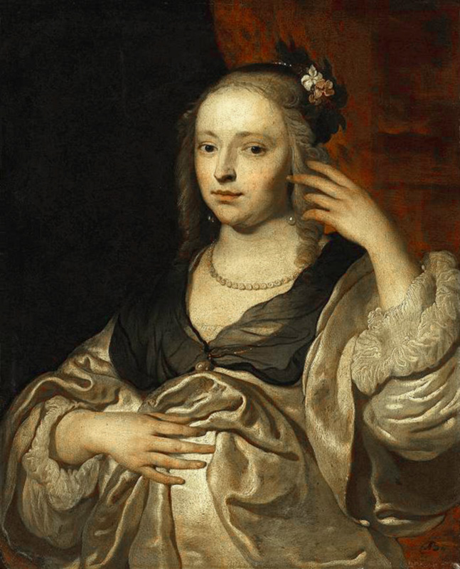 portrait of a lady by Jacob Adriaensz Backer